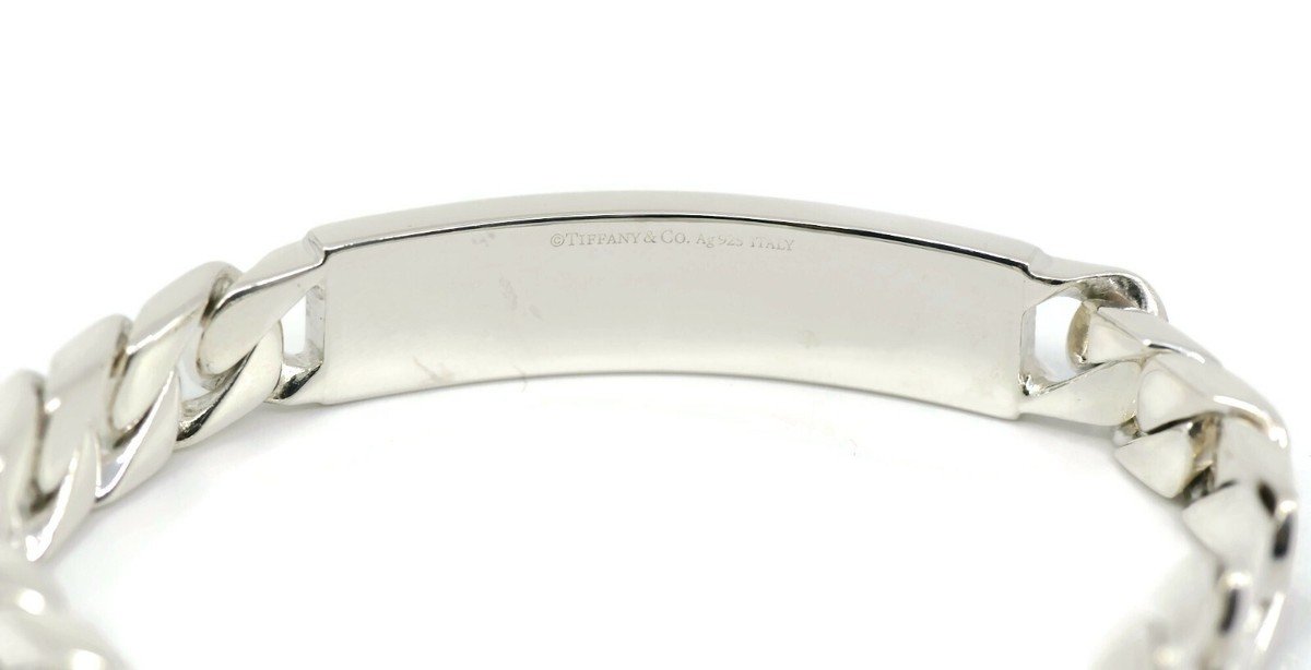 Tiffany & Co Sterling Silver ID Bracelet | eBay Tiffany & Co Sterling Silver ID Bracelet | eBay