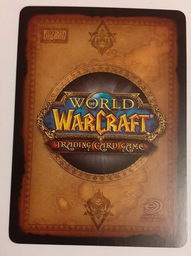 Wow TCG Lámina de Botín Rara En relieve Slashdance 1/3 Casi Nuevo World of Warcraft - Imagen 2 de 2