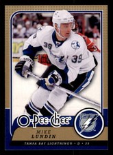2008-09 O-Pee-Chee #375 Mike Lundin Tampa Bay Lightning