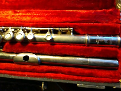 Boosey & Hawkes London The Edgware flute with case, England, Very