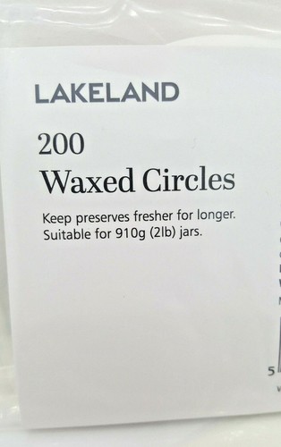 Jam Jar Sealing Kit Lakeland Kitchecraft Easybake Jam Pot Covers Labels Gift - Picture 14 of 17