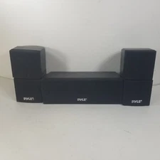 Pyle Home Theater System Surround Sound Speakers 3 Pieces