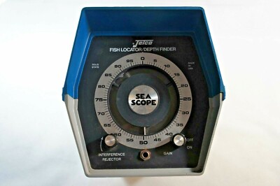 Vintage Jetco Sea Scope Fish Locator Depth Finder, Fast 2-3 days shipping