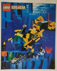 Straightforward Lego System Aquanauts Sets 6175 6125 100 Complete Instructions No Box Long Term Store Display Specials Www Pnl Com Br