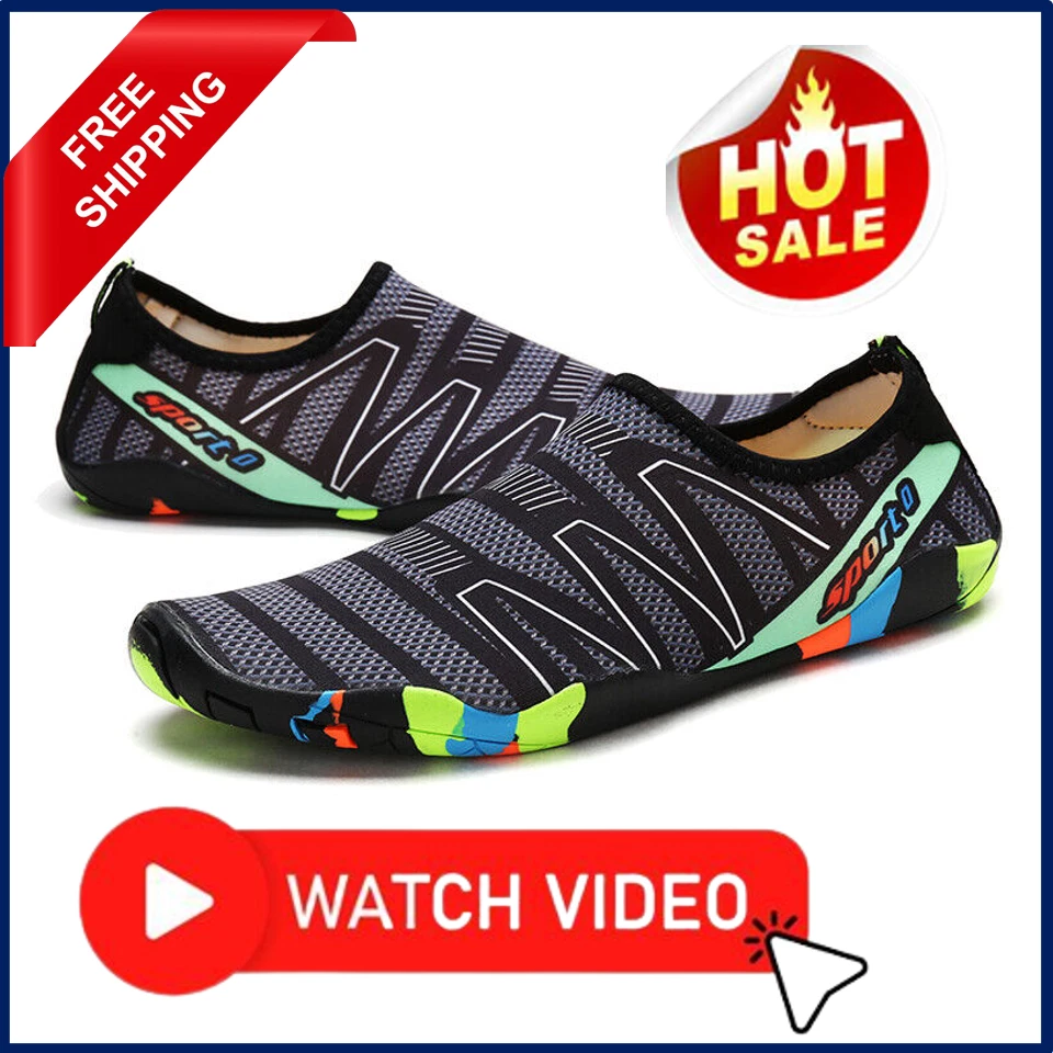 cubo equilibrado club Zapatos de Agua Calzado Para Hombre Mujer Zapatillas Tenis Jet Ski Playa  Verano | eBay