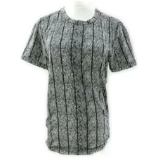 Versace Versus  Mens Size 40 Medium Black x White T-Shirt 862280