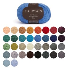 Rowan Kid Classic Aran Fluffy Mohair Merino Knitting Crochet Yarn Wool 50g