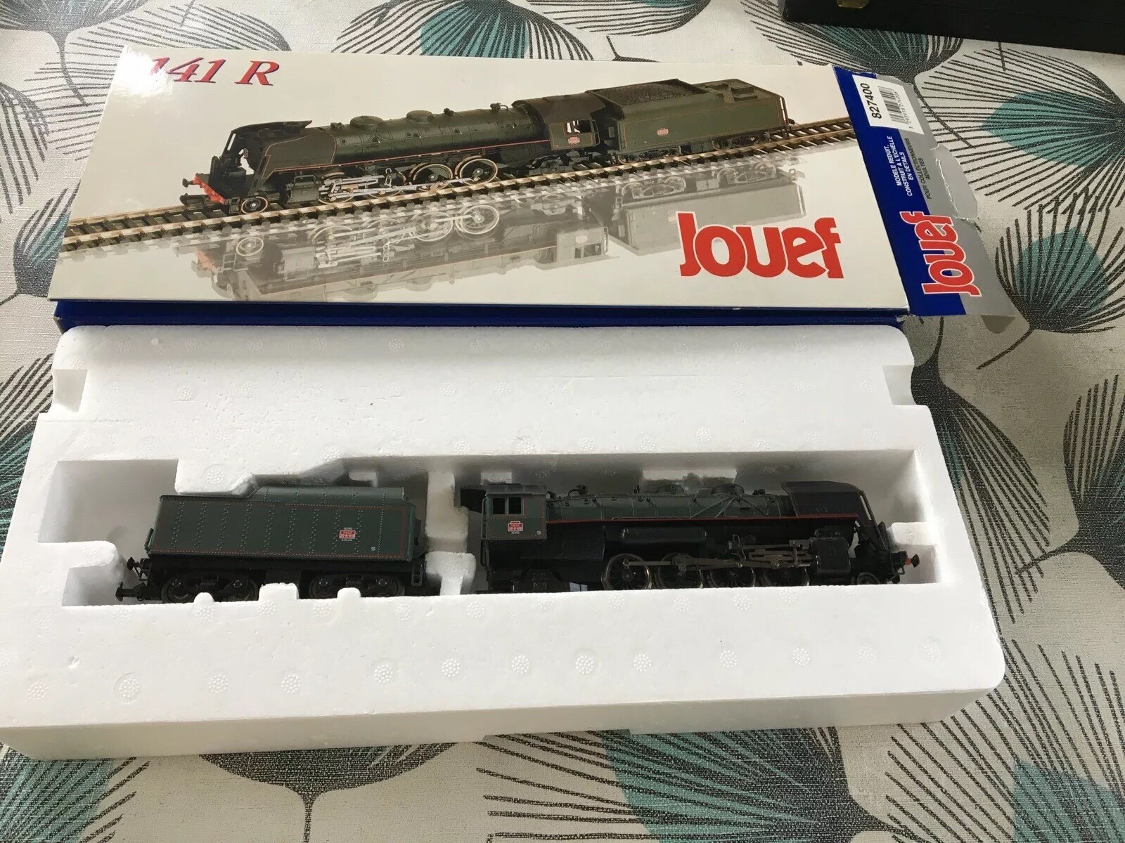 LOCOMOTIVE 141R416 REIMS, Jouef, Avec Tender, echelle Ho EUR 41,00