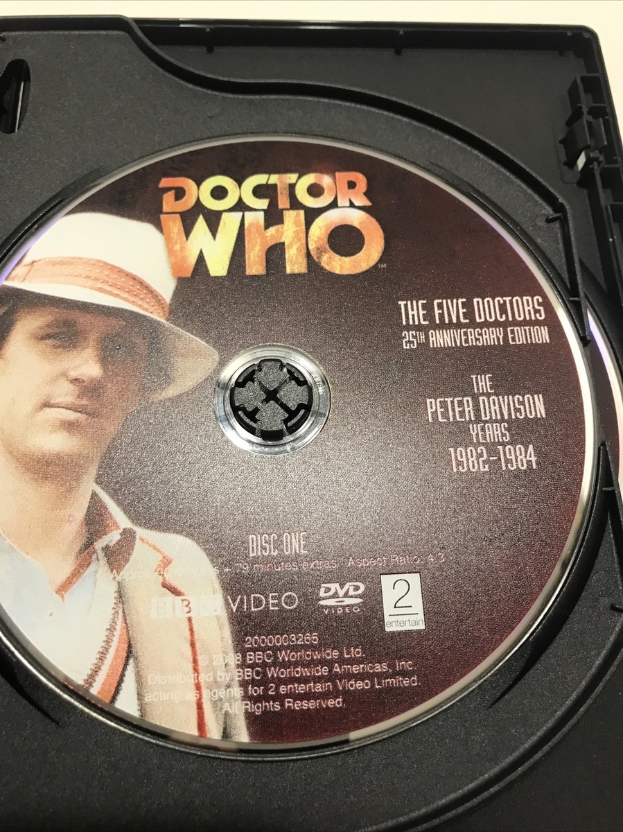 Doctor Who: The Five Doctors (DVD, 2008/ 2-Disc.) 25th