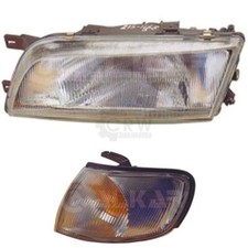 Halogen Scheinwerfer rechts für Nissan ALMERA I Hatchback N15 mit Blinker