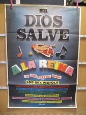 A10711 DIOS SALVE A LA REINA sex pistols, sid vicious, johnny rotten