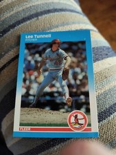 LEE TUNNELL 1987 FLEER UPDATE GLOSSY #U-119 FREE SHIPPING
