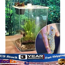 Large Acrylic Reptile Terrarium Gecko Lizard Spider Vivarium Enclosure Tank