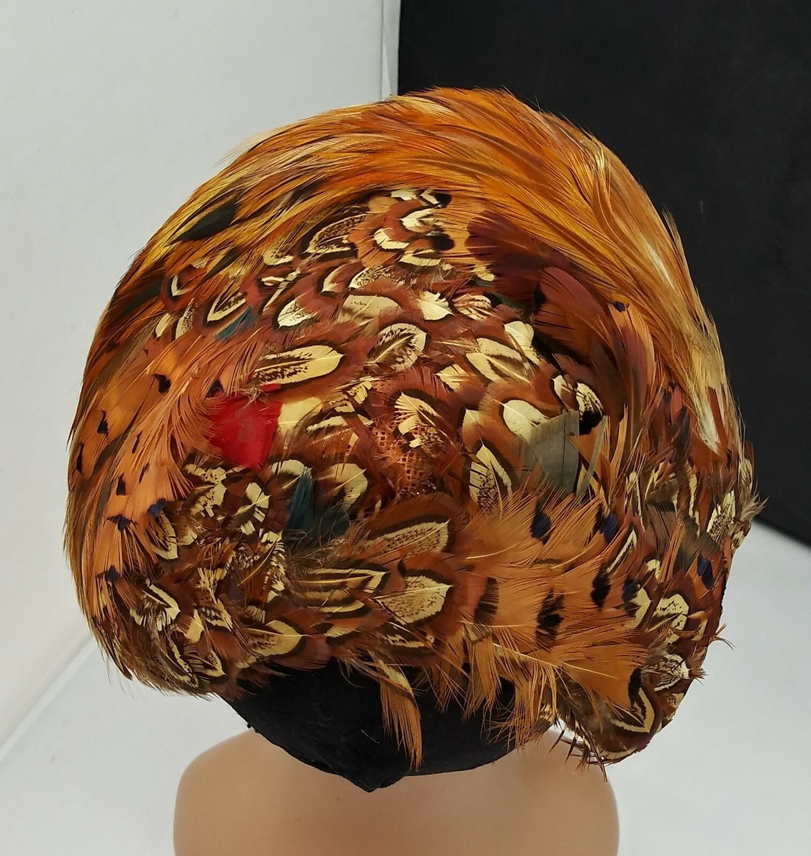 Vintage Valerie Modes Pheasant Feather Hat | eBay display picture 2