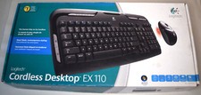 Logitech EX 110 967561-0250 Wireless Keyboard