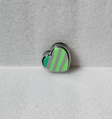 Rare Vintage Green Heart Cased Nuance-Love Eraser rubber gomme gommine 
