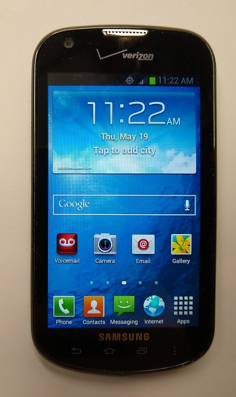 Smartphone Samsung Galaxy Stellar 4G SCH-I200 4GB Negro-Verizon-image