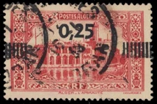 ALGERIA 122 - Admiralty Building, Algiers "Provisional" (pb38039)
