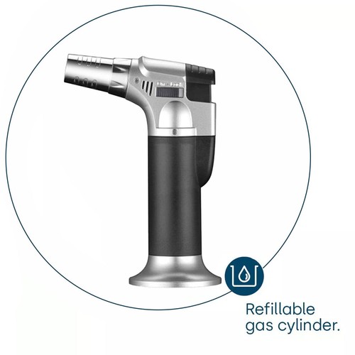 New Refillable Butane Gas Micro Blow Torch Lighter Mini Torch Micro Torch HOT - Picture 3 of 7