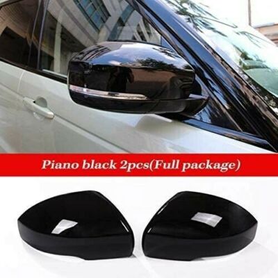 Rear View Mirror  Cover Trim Fits for Land Rover Range Rover Evoque 2012-2018