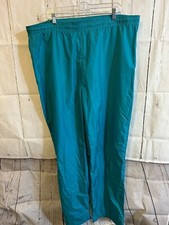 Vintage Men  s Woolrich Sea Jade Nylon Windbreaker Pants Size X-LARGE