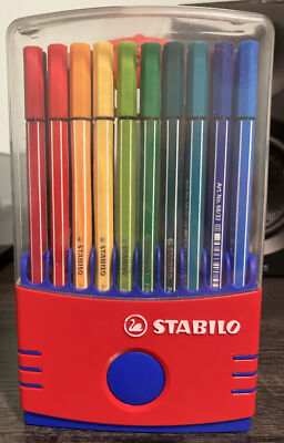 20 USED STABILO COLOR PARADE PENS