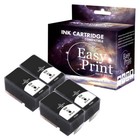 4Pk Black 934Xl 935Xl Ink replace for Hp Officejet 6812 6815 6820 e-tout-en-un