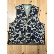 Vintage Mens Camo Vest Large