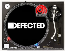 Defected - 7"-12" DJ slipmat for LP turntable record player 