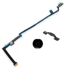 Home Button Compatible For Apple iPad Air Flex Central Replacement Tablet Black