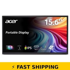 Acer 15.6" Portable Monitor IPS Full HD 1920x1080 Black