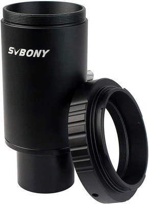 T2 T Ring Adapter, Metal 1.25 Inch Telescope Accessory, Compatible for Canon EOS