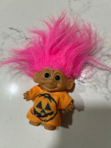 Troll Bambole Halloween Camicia Zucca 4" - Foto 3 di 3