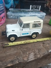 Land Rover Defender Diecast Toy Vintage Mud In England Police Vehicle