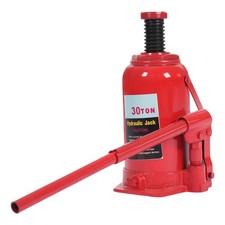 50 Ton Hydraulic Bottle Jack With Manual Handle For Tire Repair Vehicle Truck