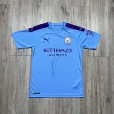 Puma Manchester City 2019/2020 Home Football Soccer Jersey 125th Men  s Size M