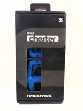 Race Face Chester Pedals Color: Blue One pair