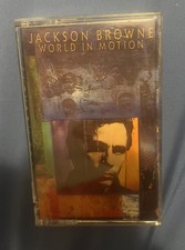 Jackson Browne - World In Motion Cassette