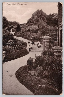 Snow Hill Felixstowe Gardens Steps Valentine JV Topographie