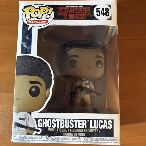 Funko Pop! Vinyl: Stranger Things - Lucas Sinclair (Ghostbusters) #548