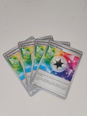 4x Prism Energy 086/086 Playset Sv: Black Bolt Normal Near Mint