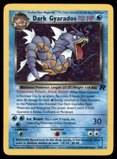 Dark Gyarados 8/82 Team Rocket Pokemon Card Unlimited Holo