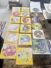 Lot of 18 Nintendo Wii Games Mixed Cased Loose Discs Tested Working