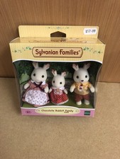 Sylvanian Families 5304 Chocolate Rabbit Family Brand New