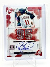 2025 Panini Impeccable Barry Larkin MVP Auto On Card #35/95 Cincinnati Reds