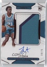 2021-22 Panini National Treasures Rookie NBA 75th 19/75 JT Thor Patch Auto 1b7p