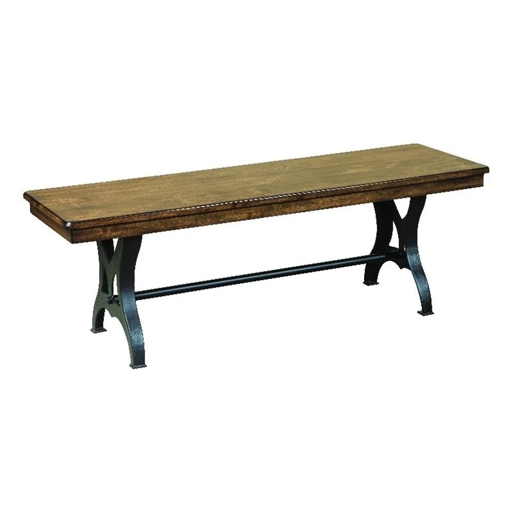 Intercon District Wood Backless Bench