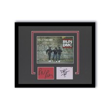 Run-DMC Autographed Signed 11x14 Framed Photo Hip-Hop Rap  Walk This Way
