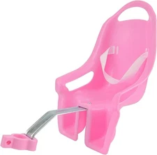 Children's Pink Doll Seat Easy to Mount Universal Kids Bike Toy Doll Seat