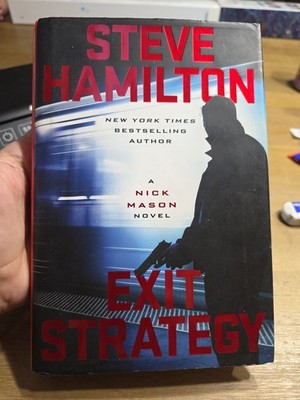 Exit Strategy by Steve Hamilton (2017, Hardcover) 1st Edition